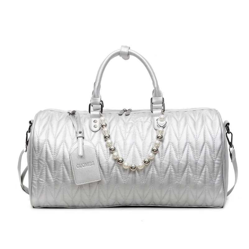 Elegante Reisetasche im modernen Rauten-Design Skanto