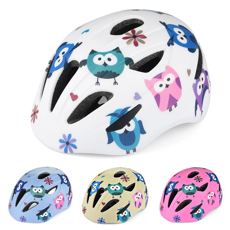Fahrradhelm für Kinder mit lustigem Tierdesign Skanto