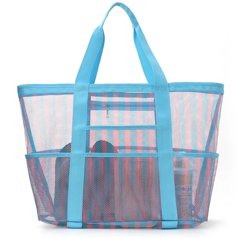 Praktische Mesh-Strandtasche Skanto