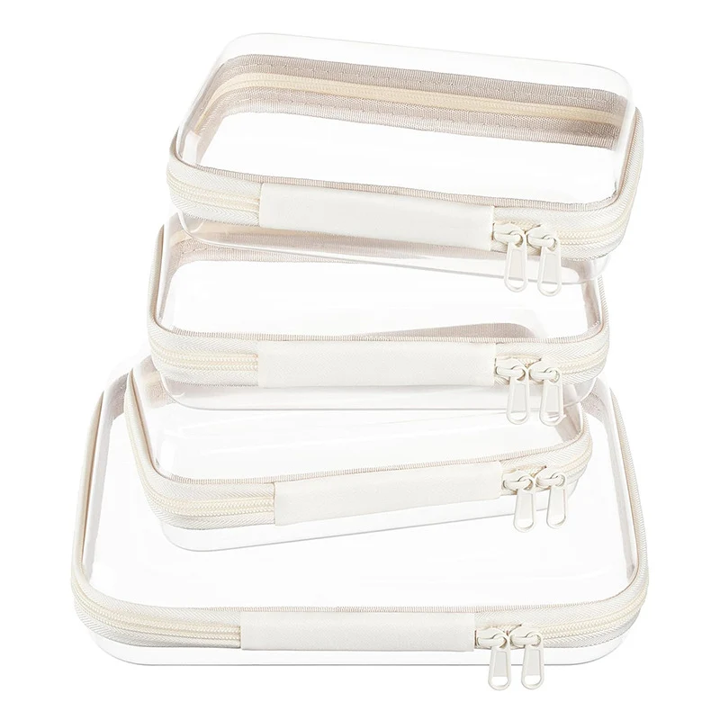 Aufbewahrungstaschen-Set mit transparentem Design Skanto