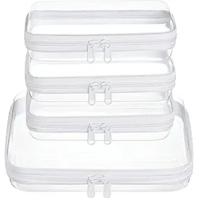 Aufbewahrungstaschen-Set mit transparentem Design Skanto