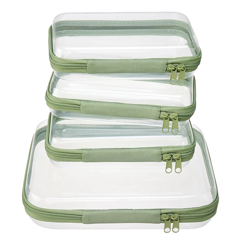 Aufbewahrungstaschen-Set mit transparentem Design Skanto