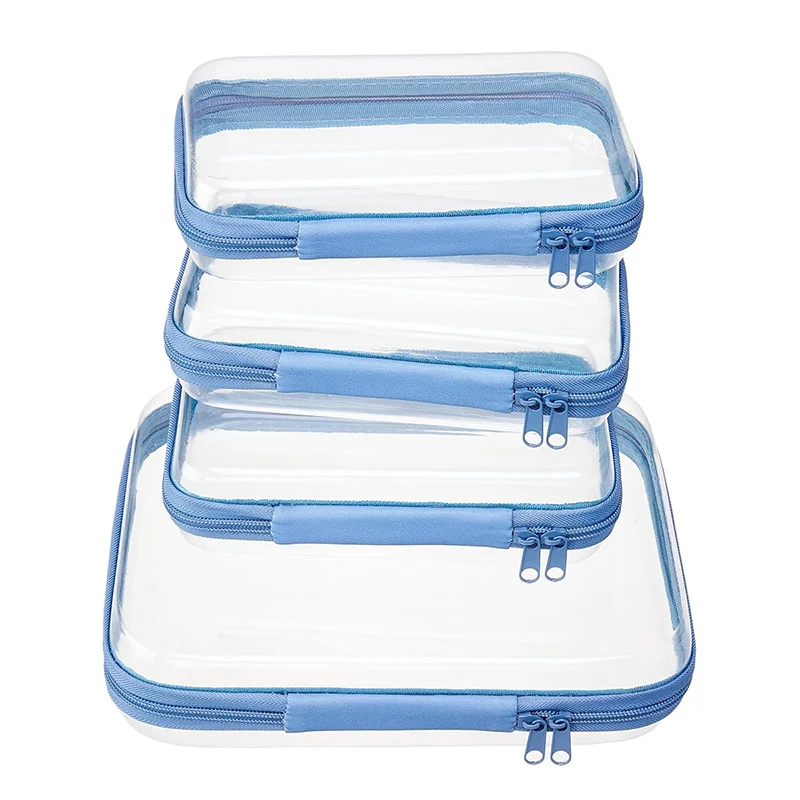 Aufbewahrungstaschen-Set mit transparentem Design Skanto