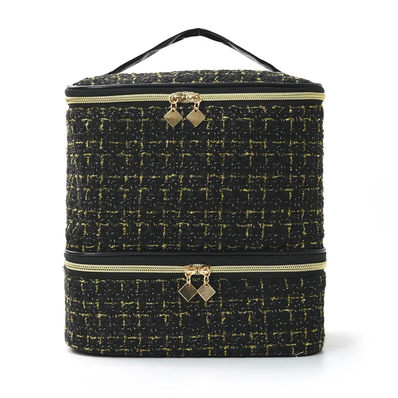 Kosmetik-Organizer-Tasche aus elegantem Stoff Skanto