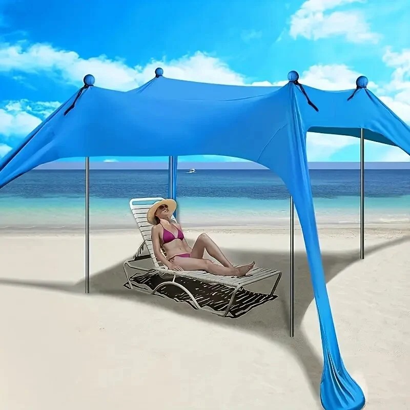 Leichte, sandabweisende Stranddecke Skanto