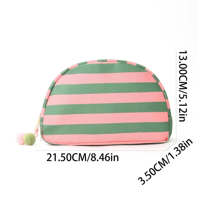 Kosmetik-Organizer mit stilvollem Streifenmuster Skanto