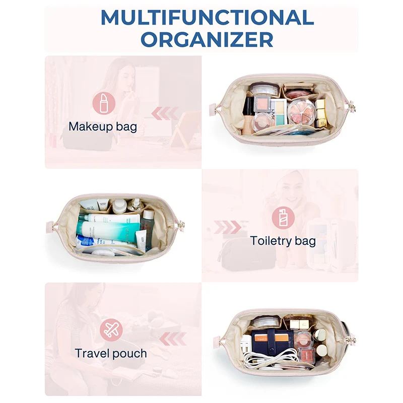 Gepolsterter Kosmetik-Organizer Skanto