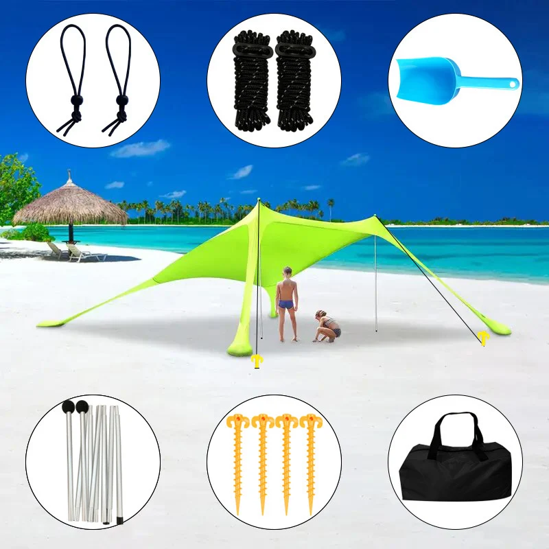 Vielseitiges Outdoor-Zeltdach Skanto