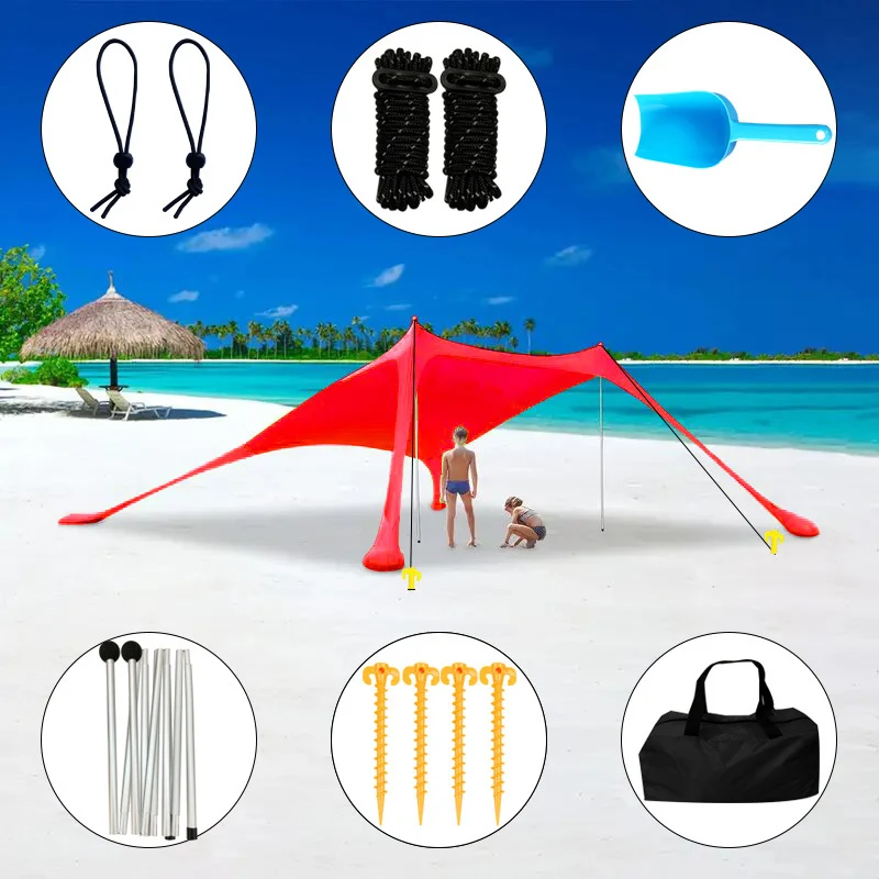 Vielseitiges Outdoor-Zeltdach Skanto