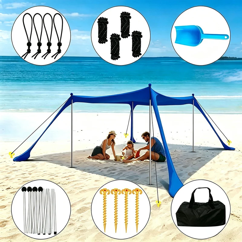Vielseitiges Outdoor-Zeltdach Skanto
