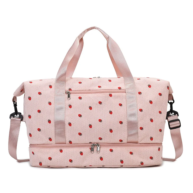 Multifunktionale Sport- und Reisetasche mit Blumenmuster Skanto