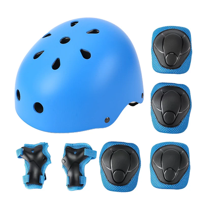 Schutzhelm und Polsterset für Skateboard Skanto