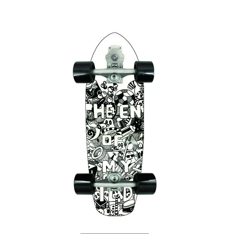 Retro-inspiriertes Mini-Cruiser-Skateboard Skanto