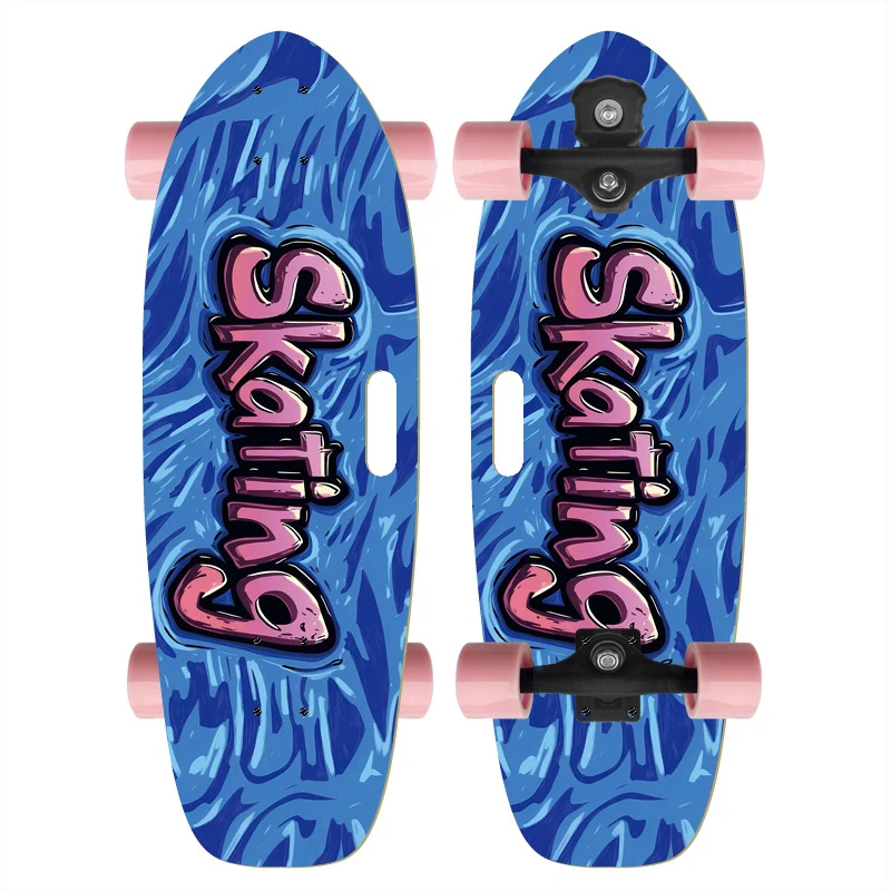 Mini-Skateboard-Deck mit strukturierter Grifffläche Skanto