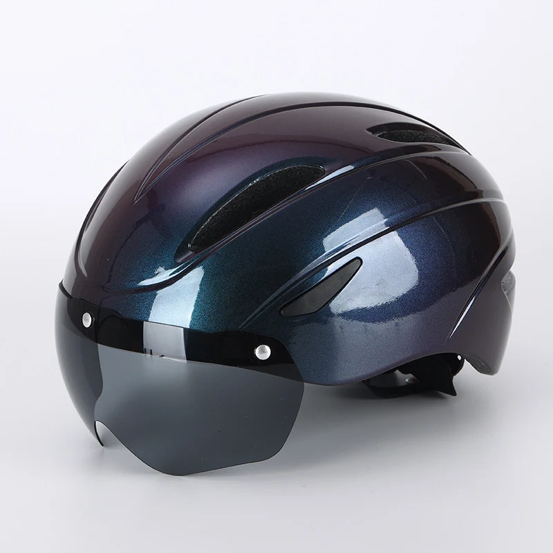 Fahrradhelm mit integriertem Visier Skanto