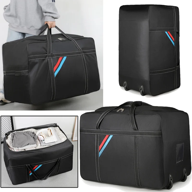 Geräumige Reisetasche mit leichten Rollen und verstärktem Griff Skanto