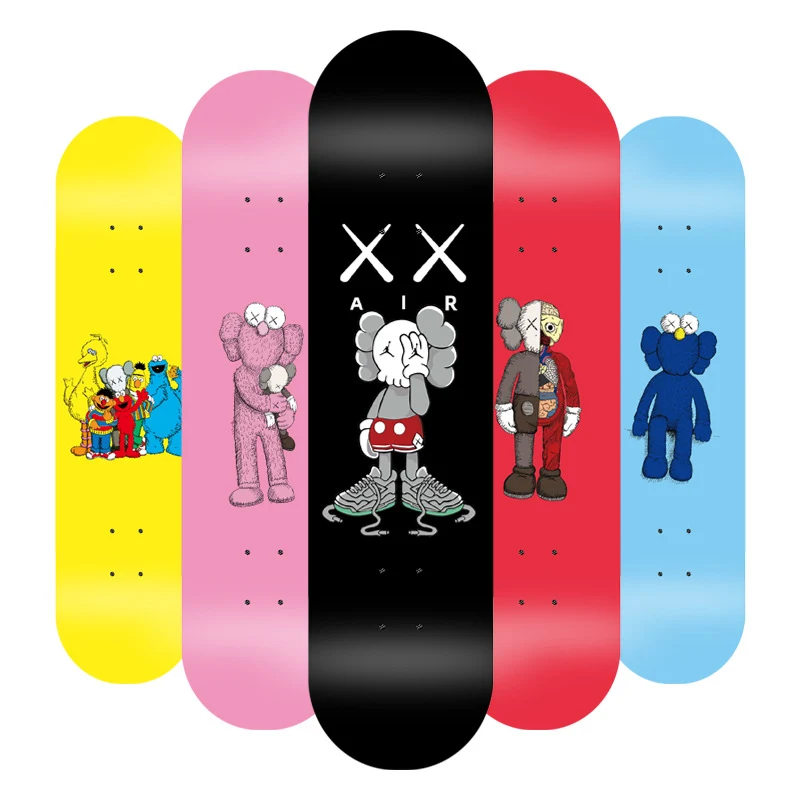 Grafisches Skateboard-Deck Skanto