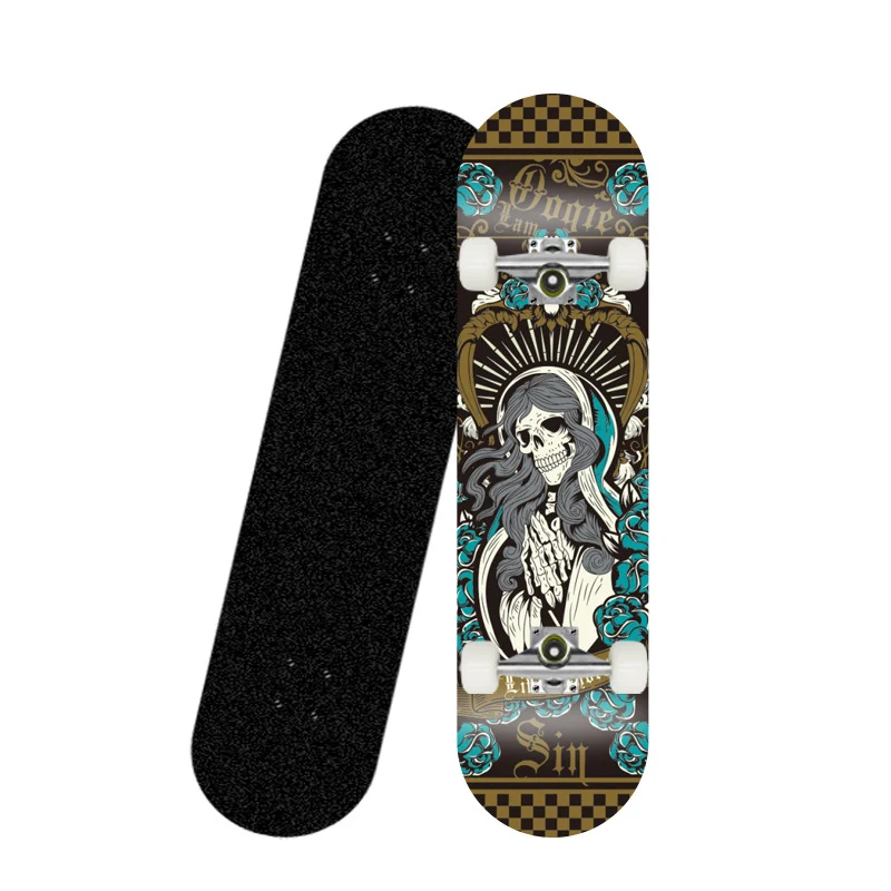 Dekoratives Skateboard-Deck Skanto