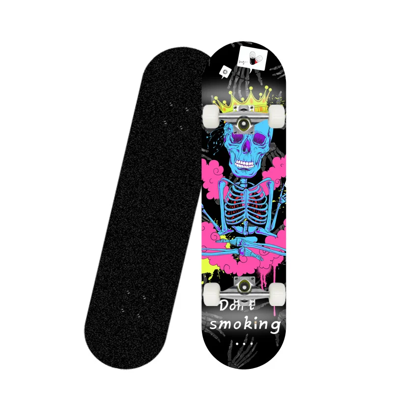 Dekoratives Skateboard-Deck Skanto
