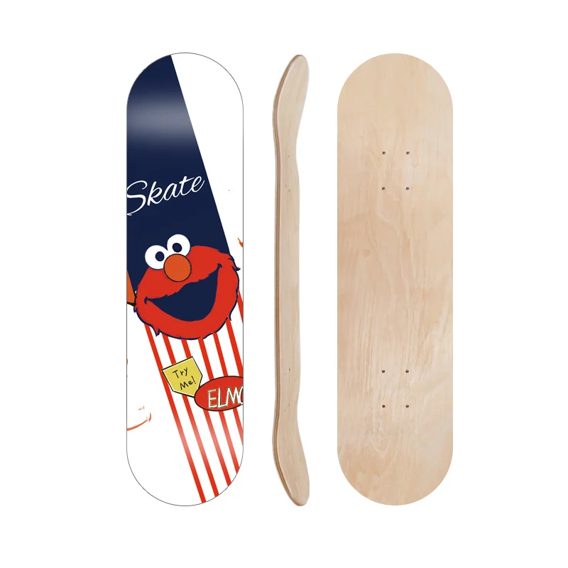 Cartoon-inspiriertes Skateboard-Deck Skanto