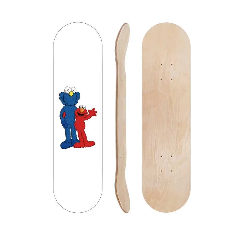 Cartoon-inspiriertes Skateboard-Deck Skanto