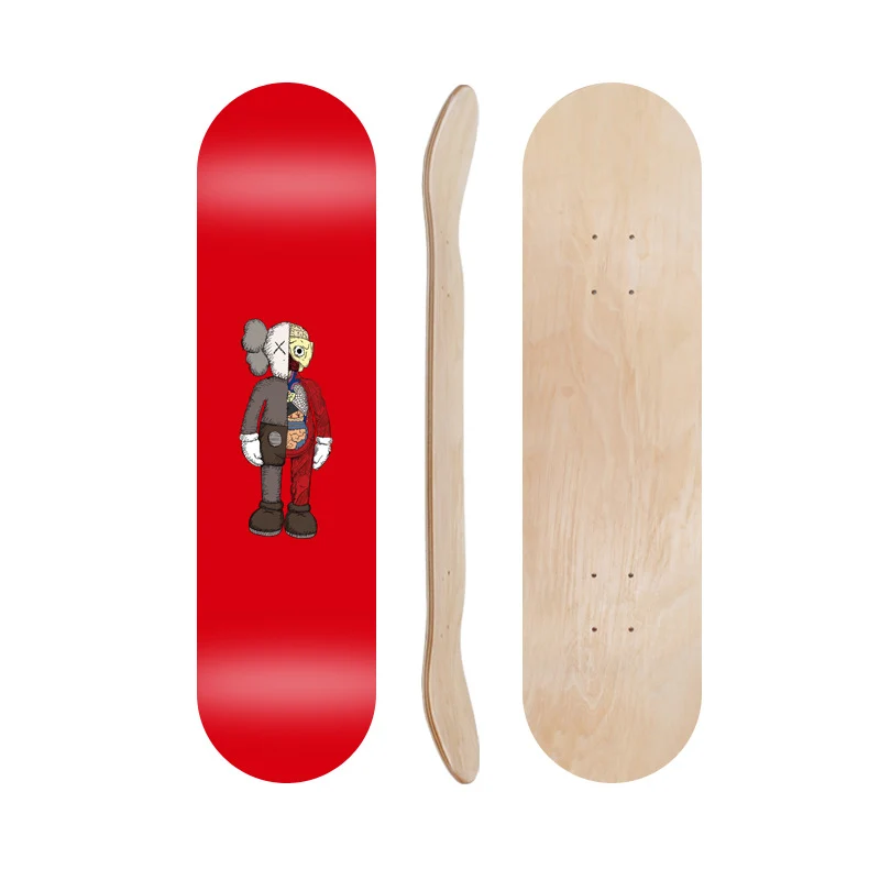 Cartoon-inspiriertes Skateboard-Deck Skanto