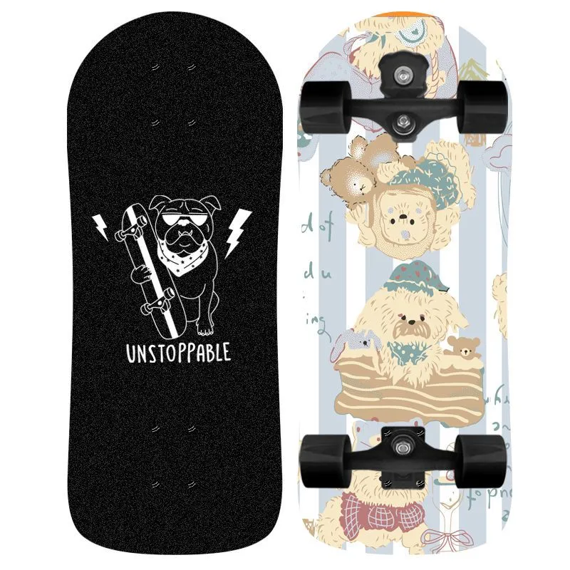 Kinder-Cartoon-Skater Skanto