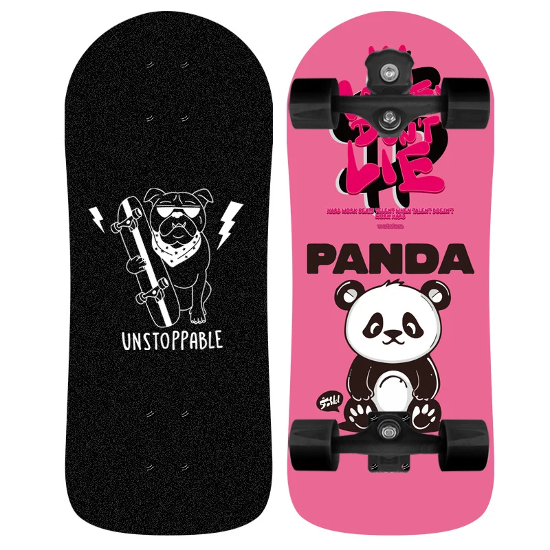 Skateboard Skanto mit Einhorn-Grafik