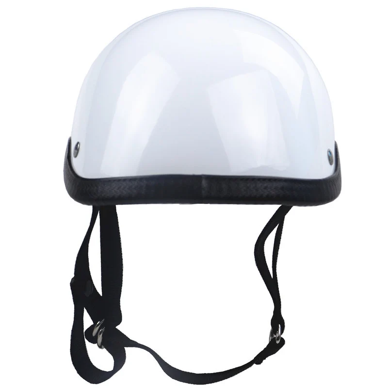 Klassischer Vintage-Motorradhelm Skanto