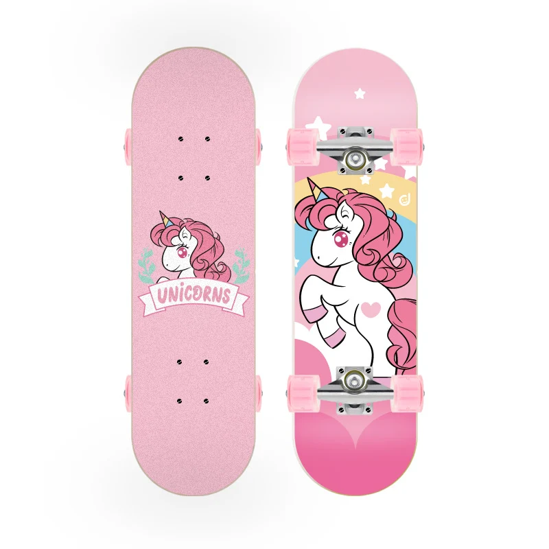 Einhorn-Skateboard für Anfänger Skanto