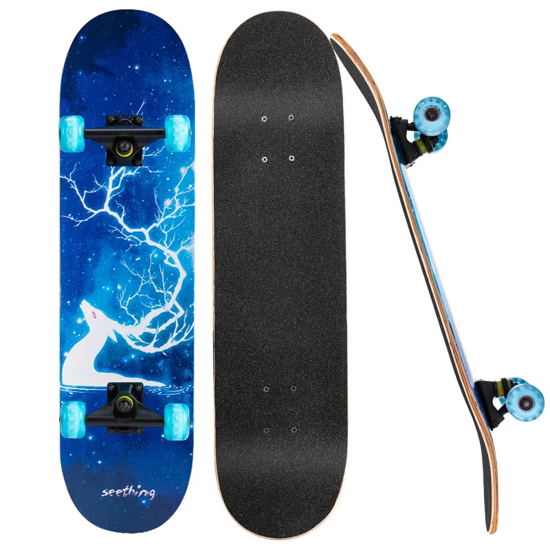 Robustes Grafik-Skateboard Skanto