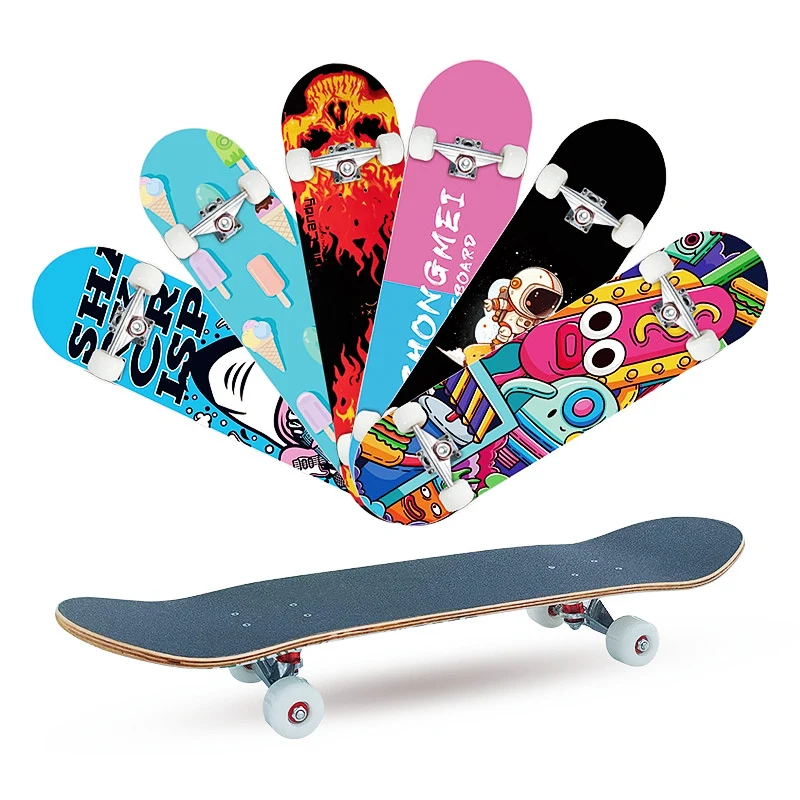 Grafisches Künstlerisches Skateboard Skanto