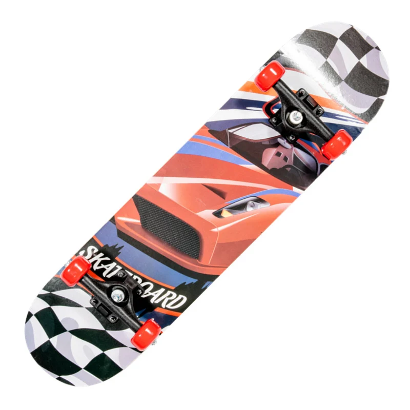 Trick-Skateboard mit Drachengrafik Skanto