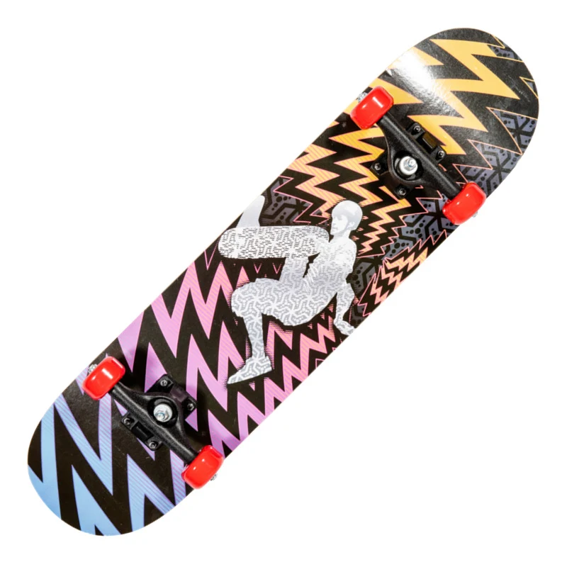 Skateboard mit Drachengrafik Skanto