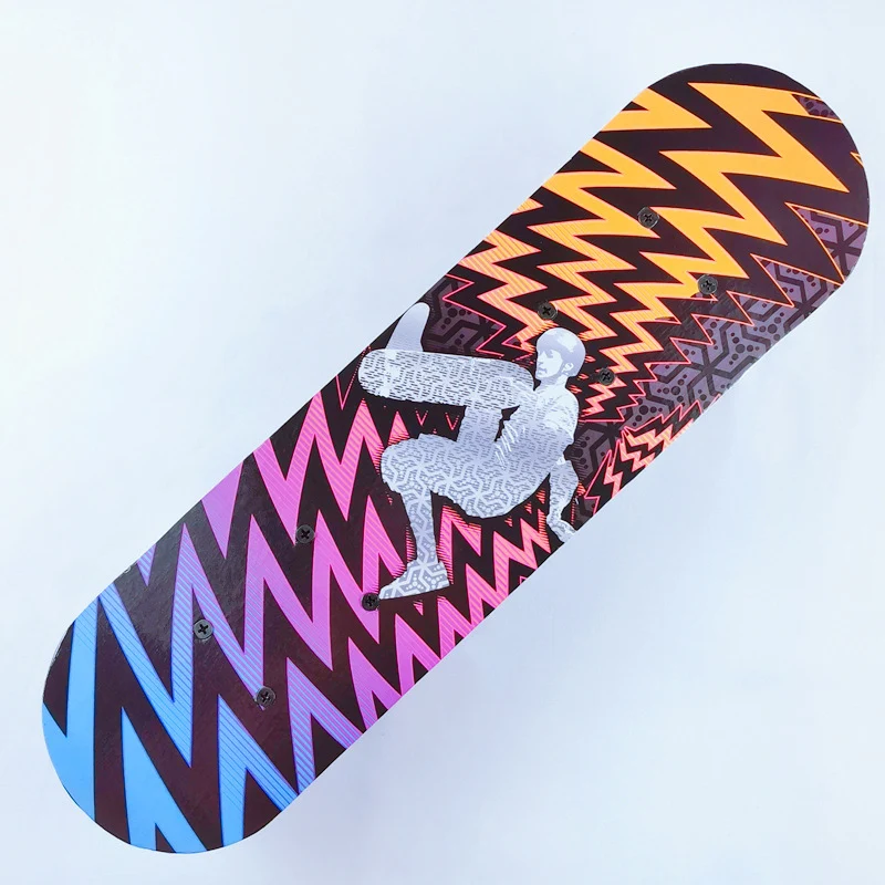 Mini-Skateboard mit Cartoon-Motiv Skanto