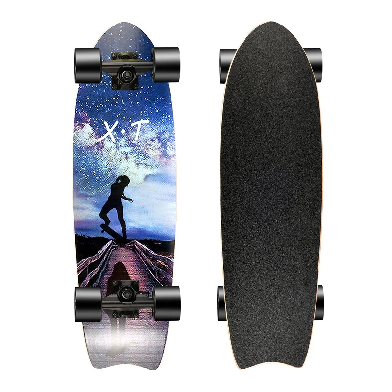 Künstlerisches Longboard Skanto