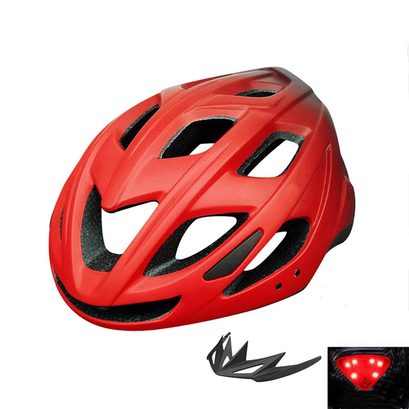 Hochleistungs-Fahrrad-Sicherheitshelm mit LED-Licht Skanto