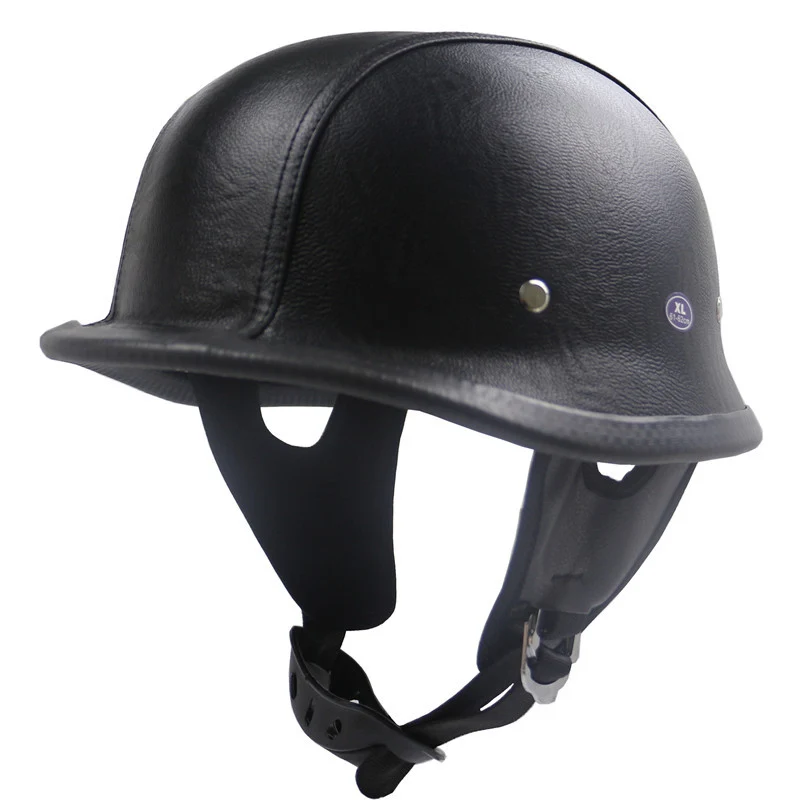 Klassischer Vintage-Motorradhelm Skanto