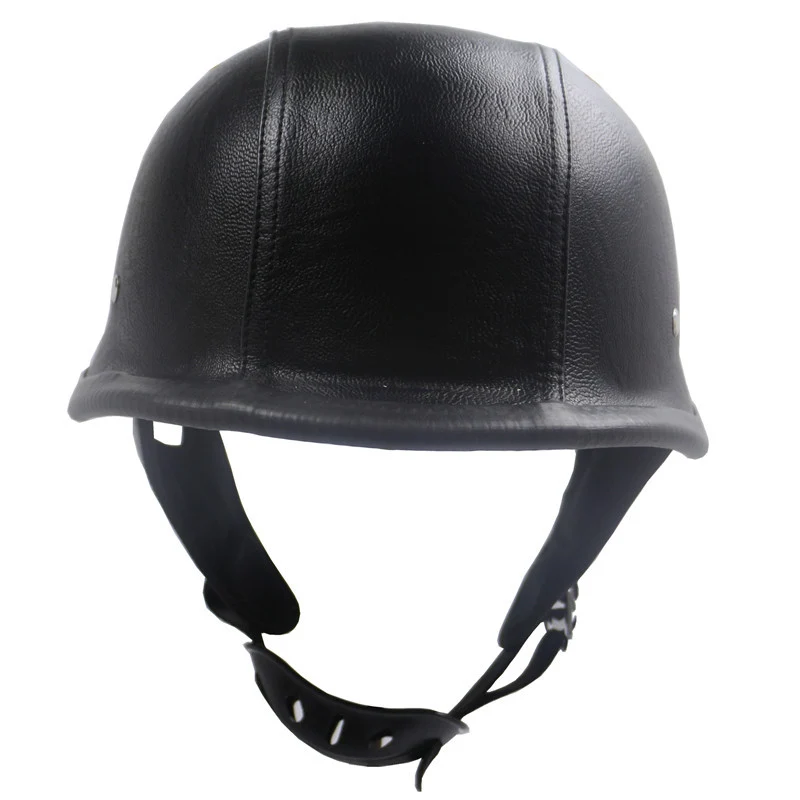 Klassischer Vintage-Motorradhelm Skanto