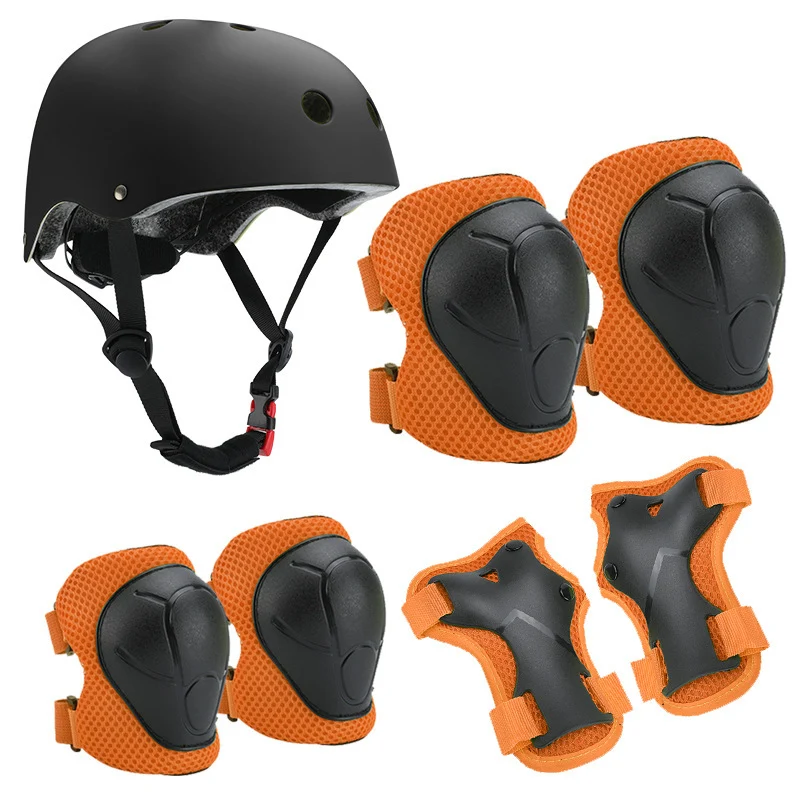Sport-Knie- und Ellbogenschützer-Set Skanto