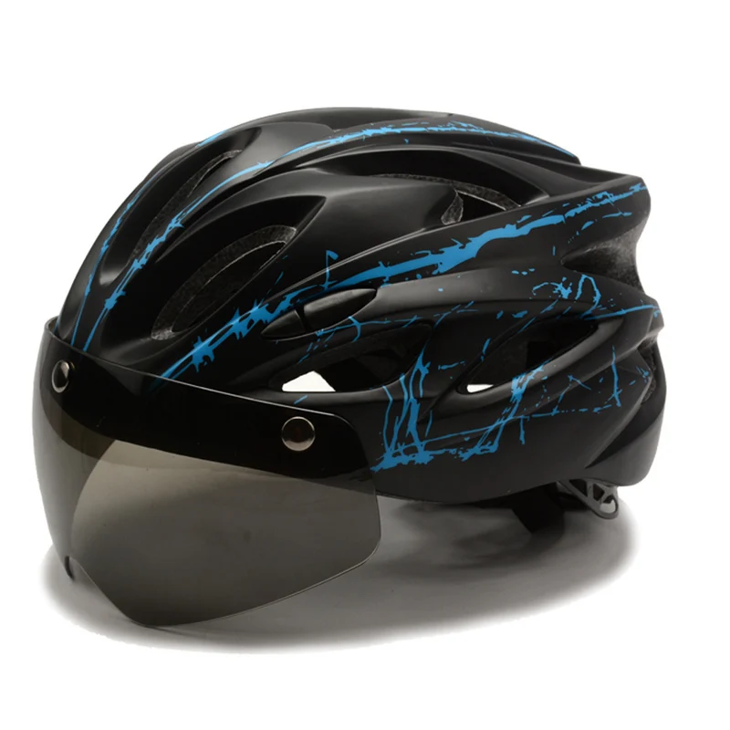Performance-Fahrradhelm mit Visier Skanto