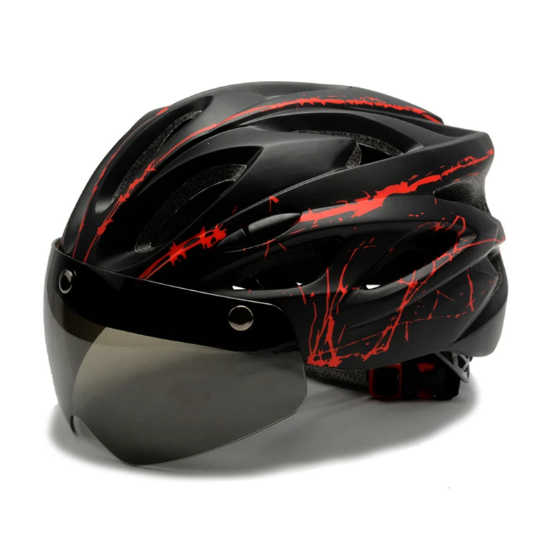 Performance-Fahrradhelm mit Visier Skanto