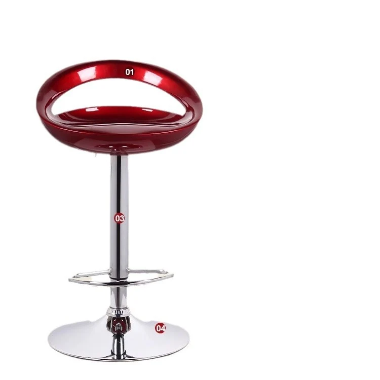 Höhenverstellbarer Barhocker mit ergonomischem Design Skanto