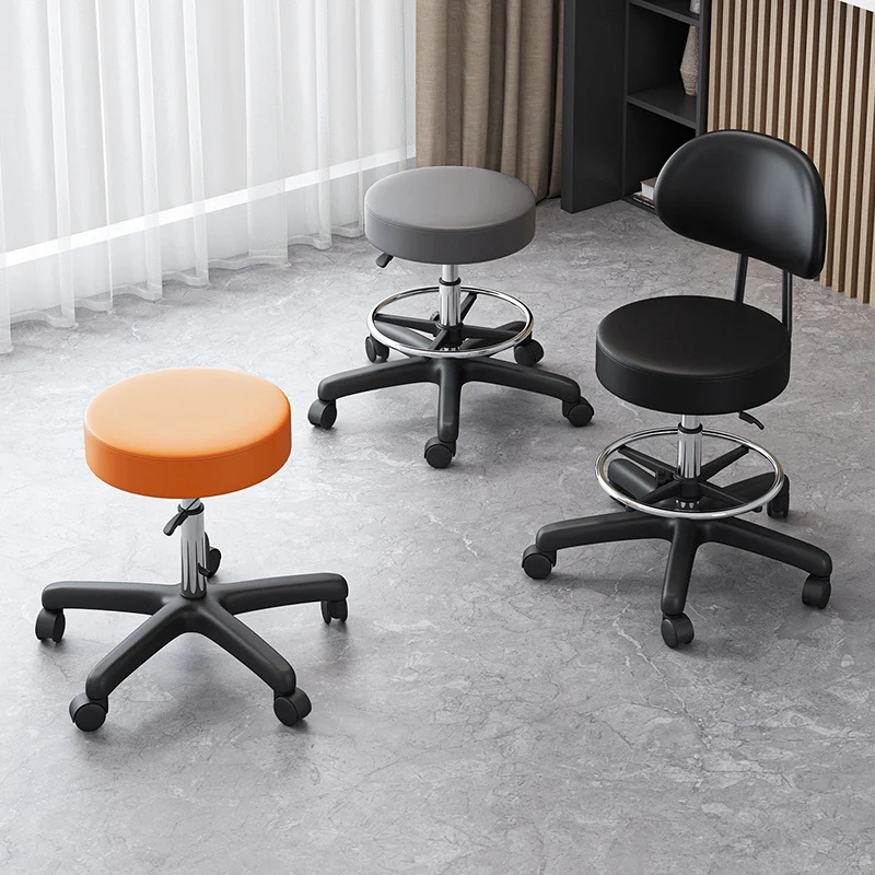 Barhocker mit bequemer Polsterung und Höhenverstellung Skanto