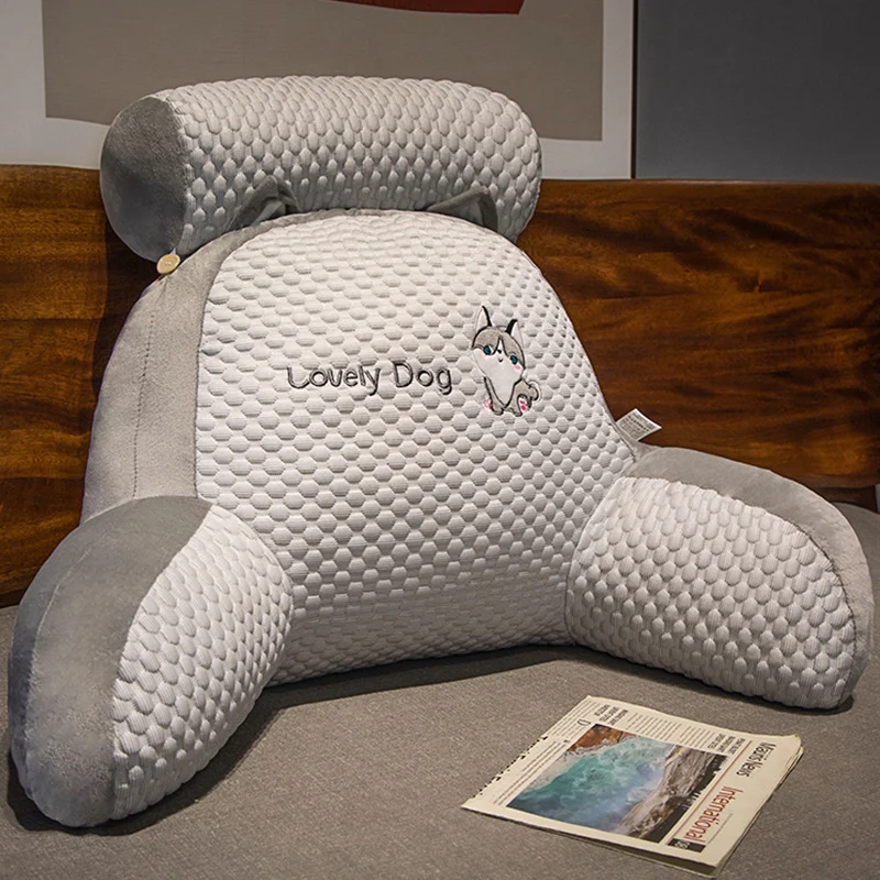 Ergonomisches Rückenstützkissen im Hunde-Design Skanto