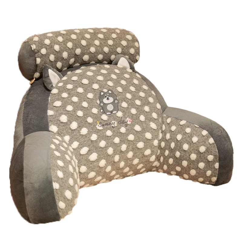 Ergonomisches Plüsch-Rückenstützkissen Skanto