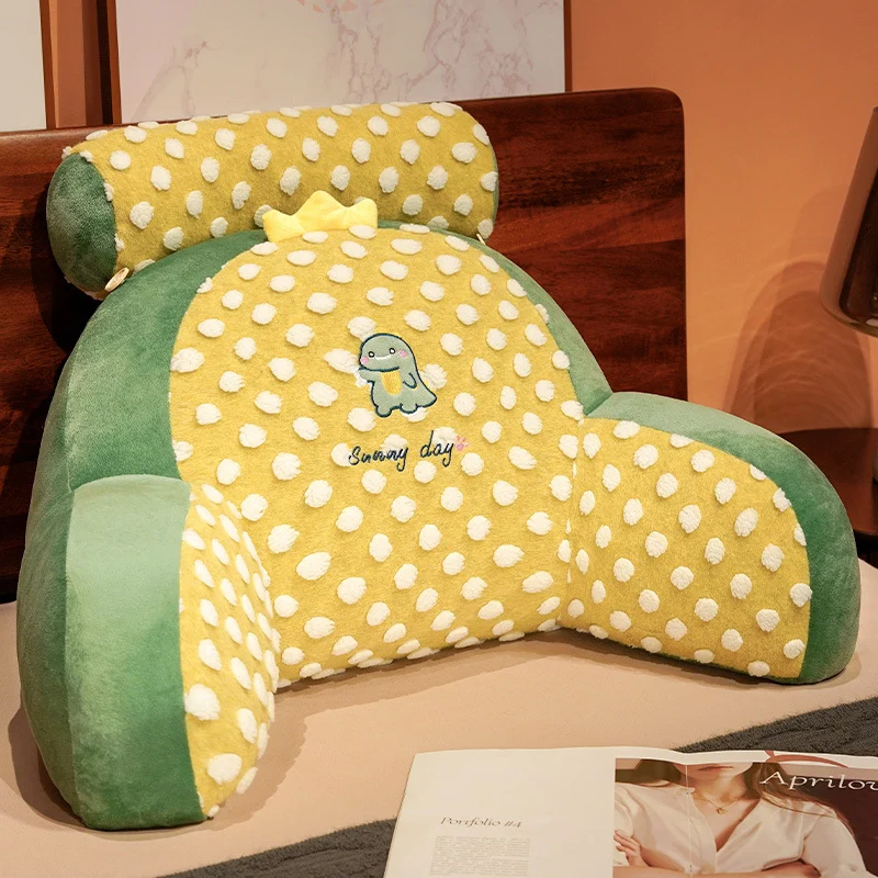 Ergonomisches Plüsch-Rückenstützkissen Skanto