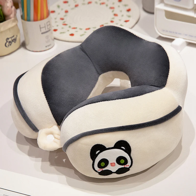 Ergonomisches Nackenkissen mit Panda-Motiv Skanto
