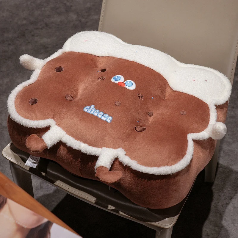3D-Plüsch-Sitzkissen im Sandwich-Design Skanto
