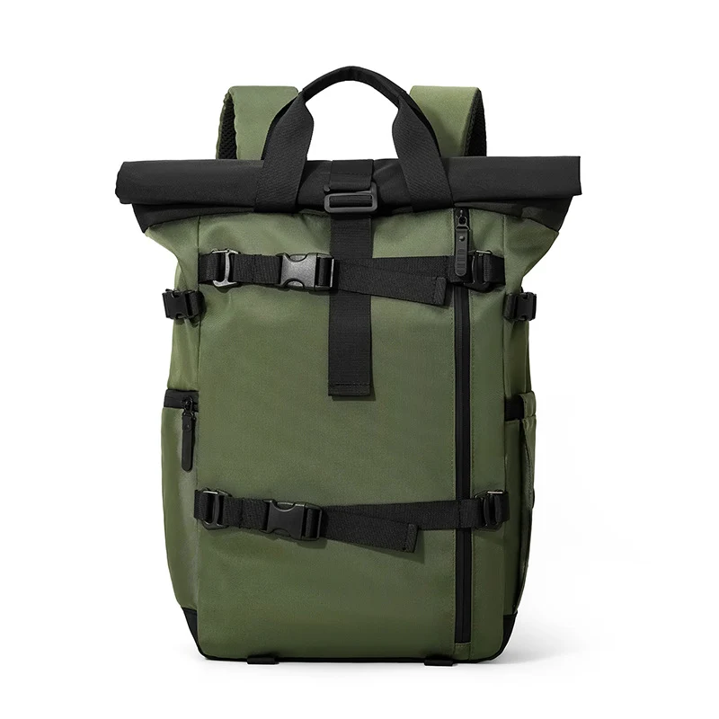 Robuster Rucksack mit erweiterbarem Stauraum und flexiblem Verschluss Skanto